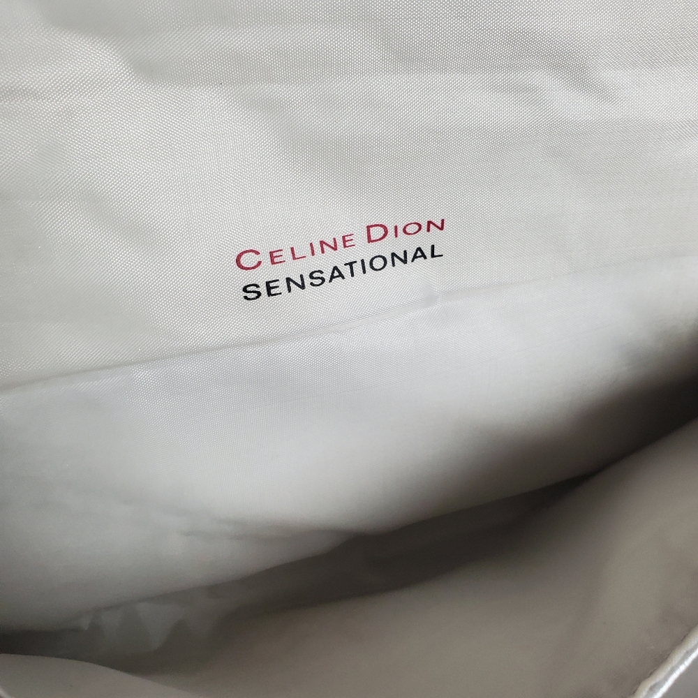 Celine Dion Sensational Silver Cushioned Bag - Picture 8 of 15